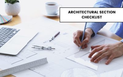 Architectural Section Checklist